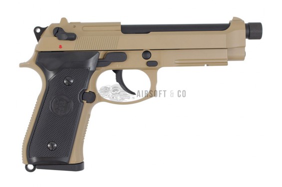 Pistolet airsoft KJW M9A1 GBB (Gaz)