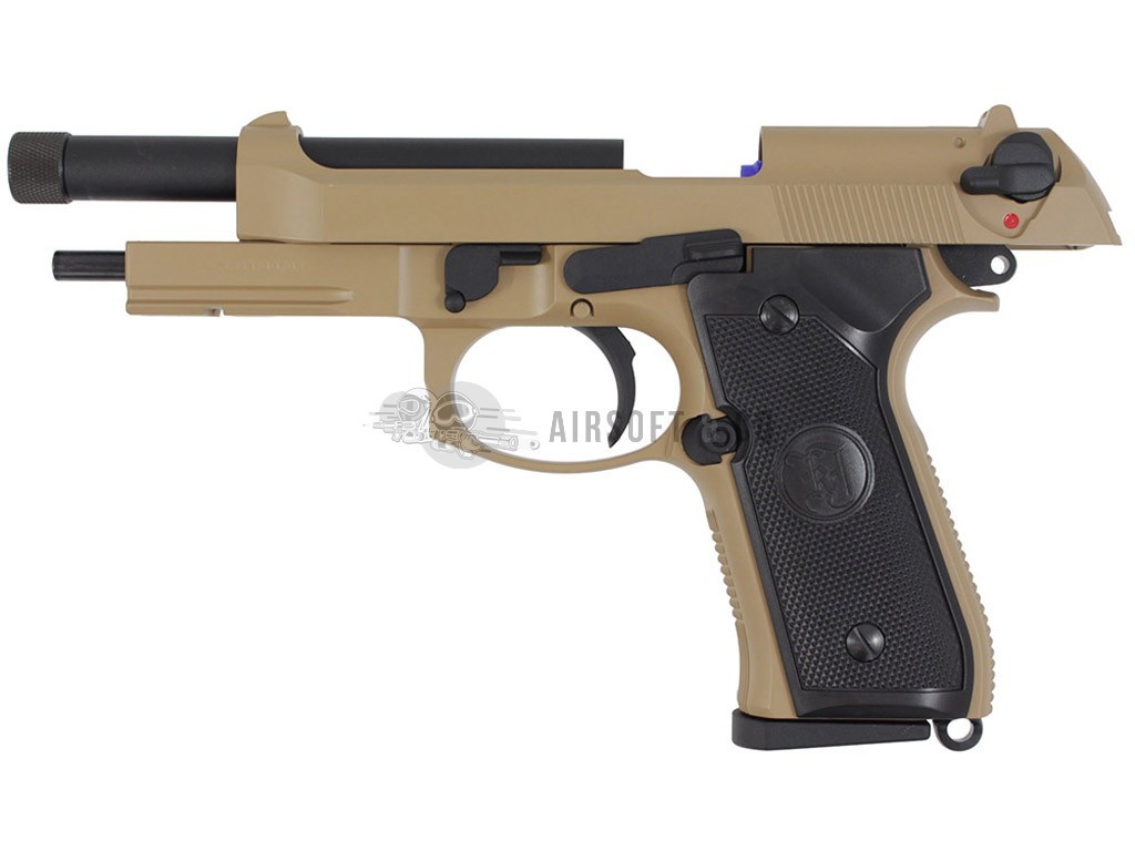 Pistolet airsoft KJW M9A1 GBB (Gaz)