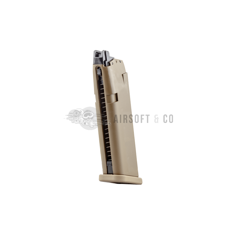 Chargeur gaz pour GLOCK 19 X - Coyote Brown (UMAREX / VFC) | Glock 17 gen5